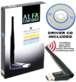 ALFA Net Wireless N USB WiFi Adapter with Antenna